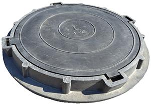 Люк полимерно-композитный до 12.5 т. (тип C) опт фото 1