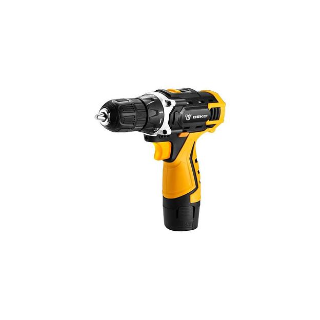 Дрель-шуруповерт DEKO DKCD12FU-Li, 1.5Ач, с одним аккумулятором [063-4104] фото 1