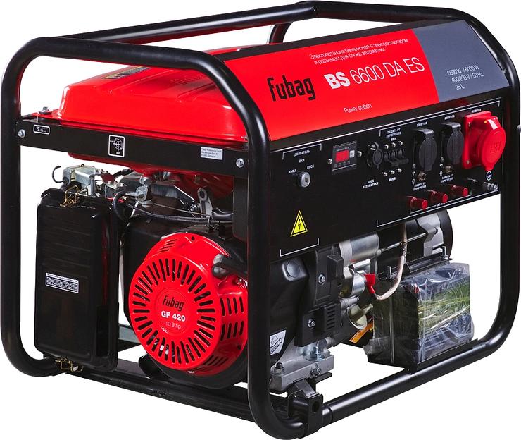 Генератор Fubag BS 6600 DAES 6.6кВт фото 1