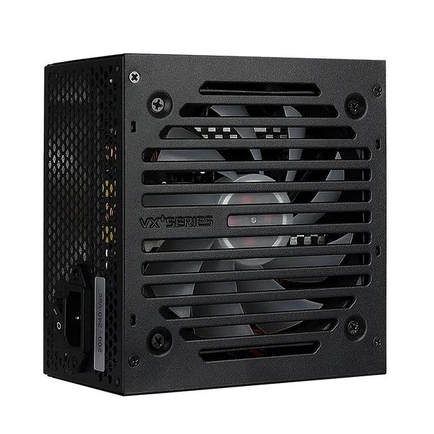 Блок питания Aerocool VX Plus 800 RGB 800W, ATX v2.3, RGB Fan 12cm, 500mm cable, Retail (VX PLUS 800 RGB) фото 2
