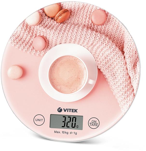 Весы кухонные электронные Vitek VT-8012 макс.вес:10кг фото 1