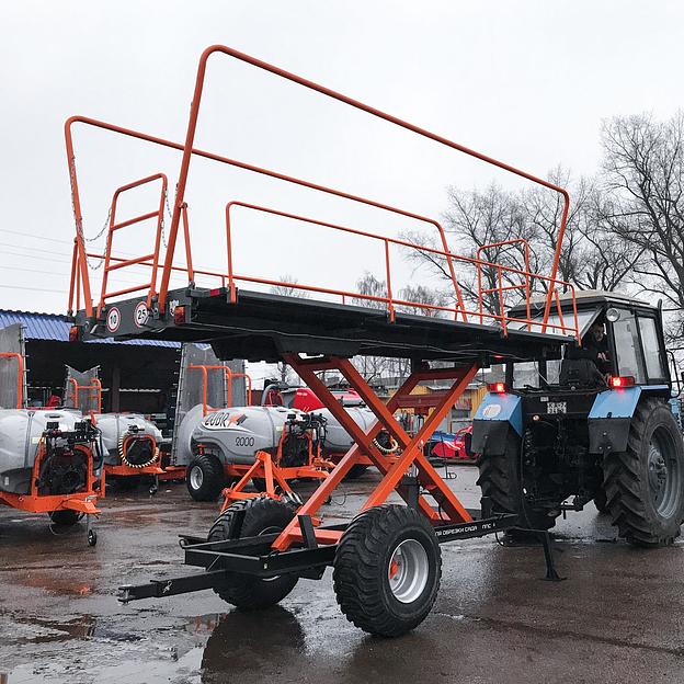 Платформа прицепная садовая ППС фото 1