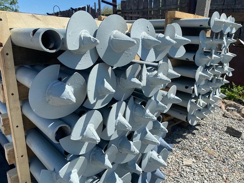 Винтовая свая СВС 60х5,0х4000мм фото 1