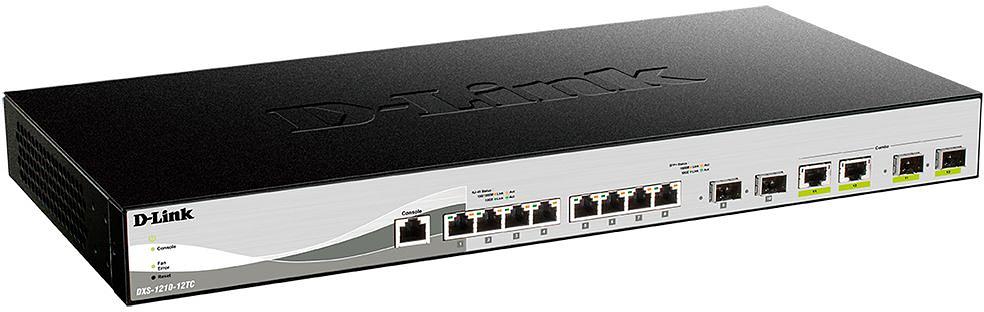 Коммутатор D-Link DXS-1210-12TC 8x10G 2SFP+ настраиваемый фото 2