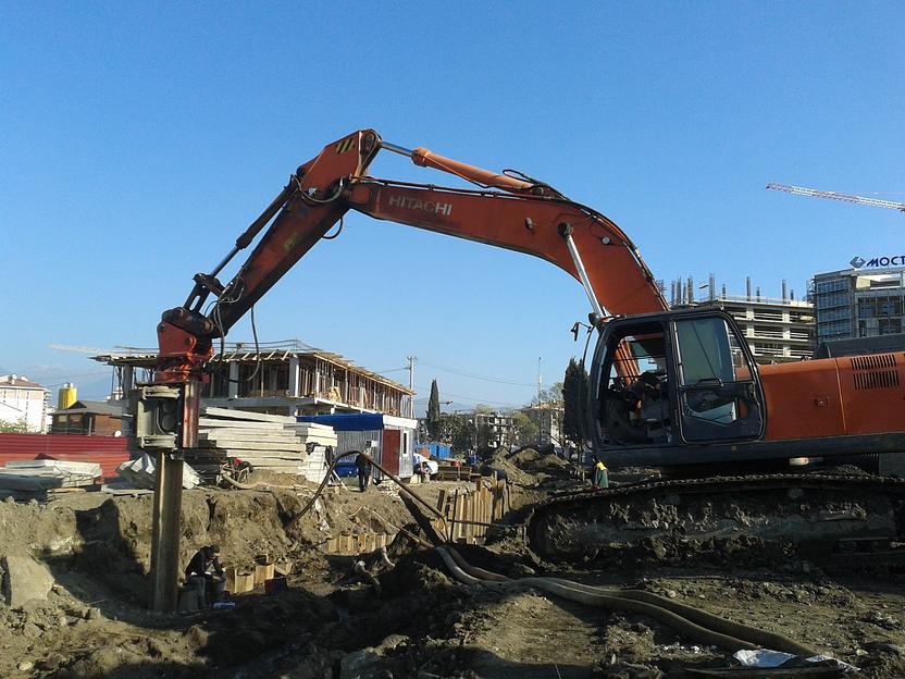 Услуги вибропогружателя в Краснодаре фото 1