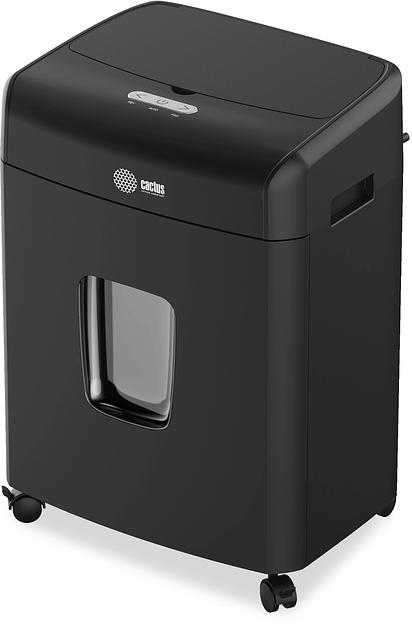 Шредер Cactus CS-SH-D6 с автоподачей (секр.P-4) фрагменты 120лист. 23лтр. скрепки скобы пл.карты фото 1