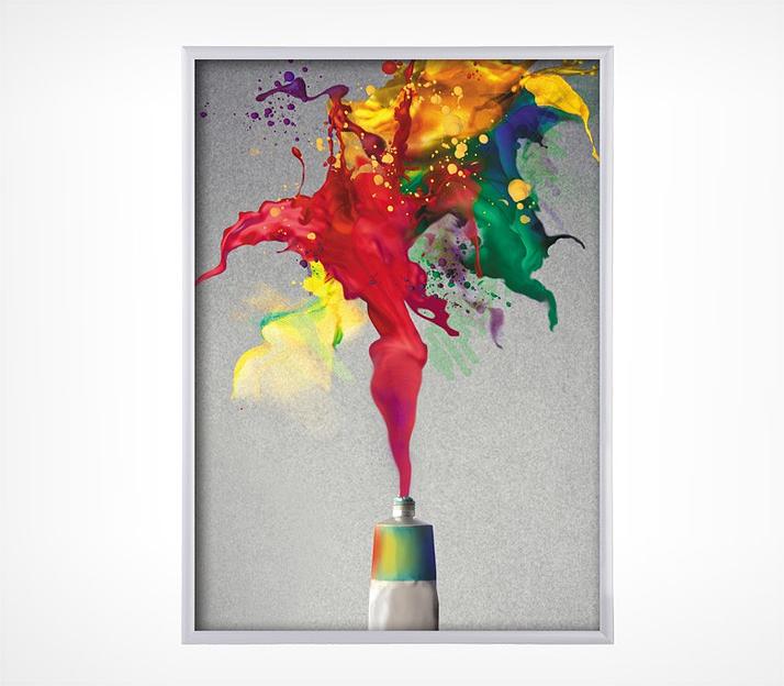 Алюминиевая клик-рама A2 ALUSNAP-25 фото 1