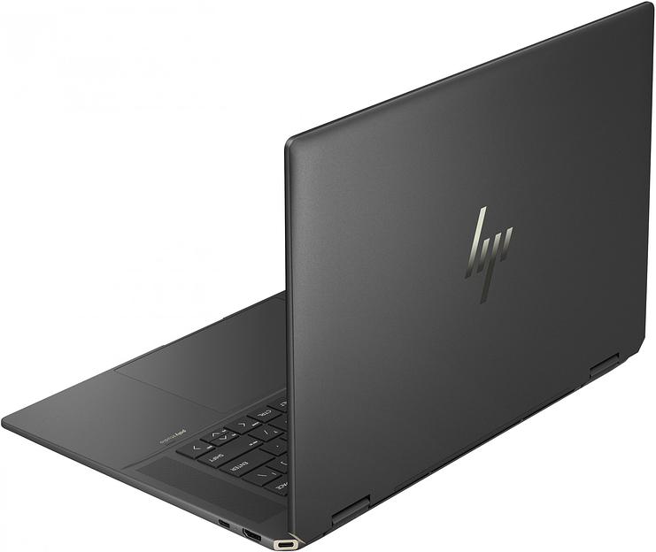Ноутбук HP Spectre x360 16-aa0003ci Core Ultra 7 155H 16Gb SSD512Gb Intel Arc 16" OLED Touch WQXGA (2560x1600) Windows 11 Home black WiFi BT Cam (A74LREA) фото 3