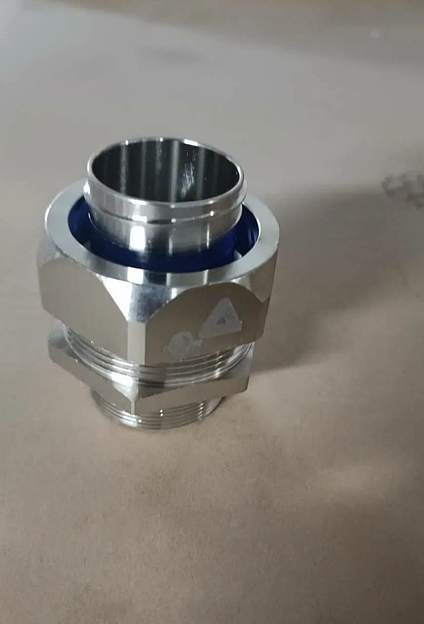 Соединитель герметичного металлорукава Герда-СГ-35-Н-М40х1,5 фото 1