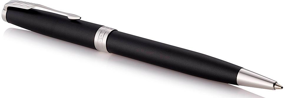 Ручка шариков. Parker Sonnet Core K529 (CW1931524) Matte Black CT M черн. черн. подар.кор. фото 2