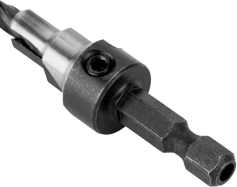 Набор сверл под конфирмат, 3-5 мм, 4 шт // Denzel фото 8