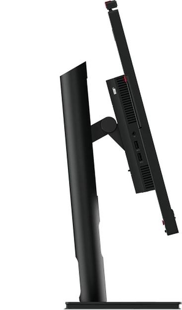 Монитор Lenovo 27" ThinkVision T27hv-30 черный IPS LED 4ms 16:9 HDMI M/M Cam матовая HAS Piv 1000:1 300cd 178гр/178гр 2560x1440 75Hz DP 2K USB 7.9кг фото 5