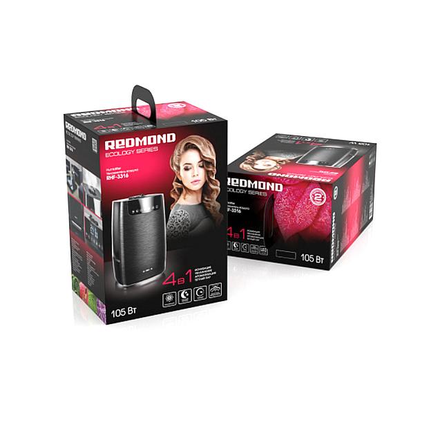 Увлажнитель воздуха Redmond RHF-3316 Черный фото 3