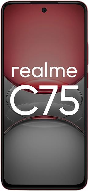 Смартфон Realme RMX3941 C75 256Gb 8Gb красный моноблок 3G 4G 2Sim 6.72" 1080x2400 Android 14 50Mpix 802.11 a/b/g/n/ac NFC GPS GSM900/1800 GSM1900 TouchSc microSD фото 4