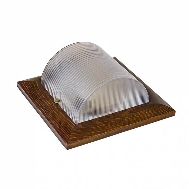 Светильник НББ 04-60-0Х2 УХЛ4 «Линия 3» натуральное дерево ОПТ фото 1