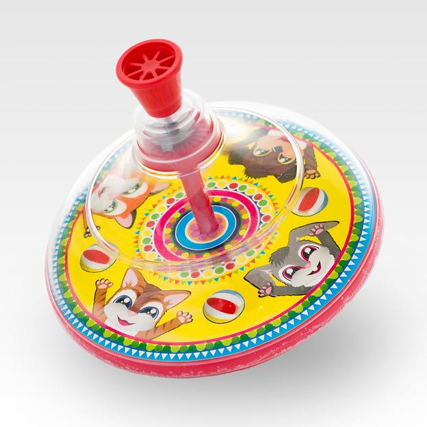 Игрушка юла «Веселые зверята», опт фото 2