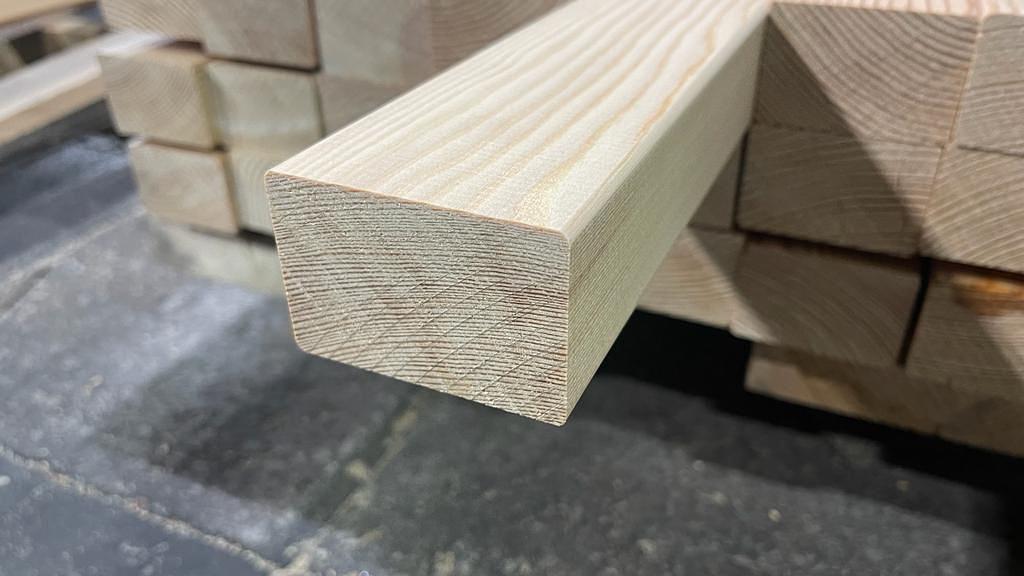Брусок строганный 40х50 (ель, сосна) сорт АВ фото 3