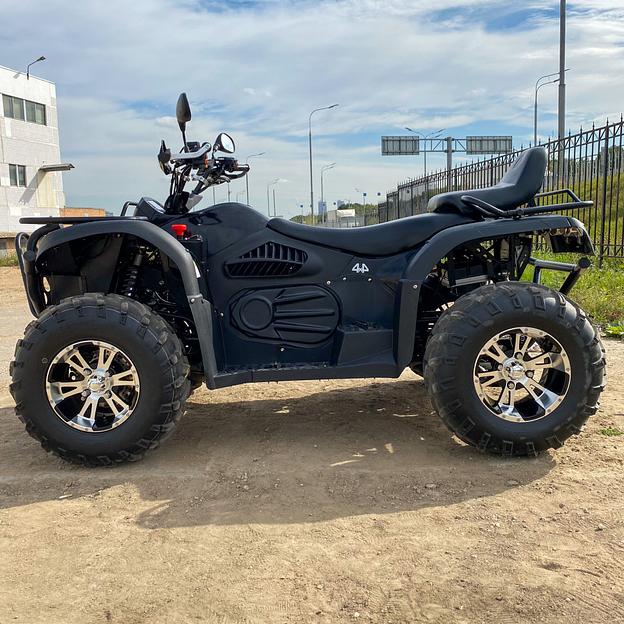 Квадроцикл GreenCamel Сахара A14К 4×4 Monster чёрный (14kW 90 км/ч) блокировка фото 3