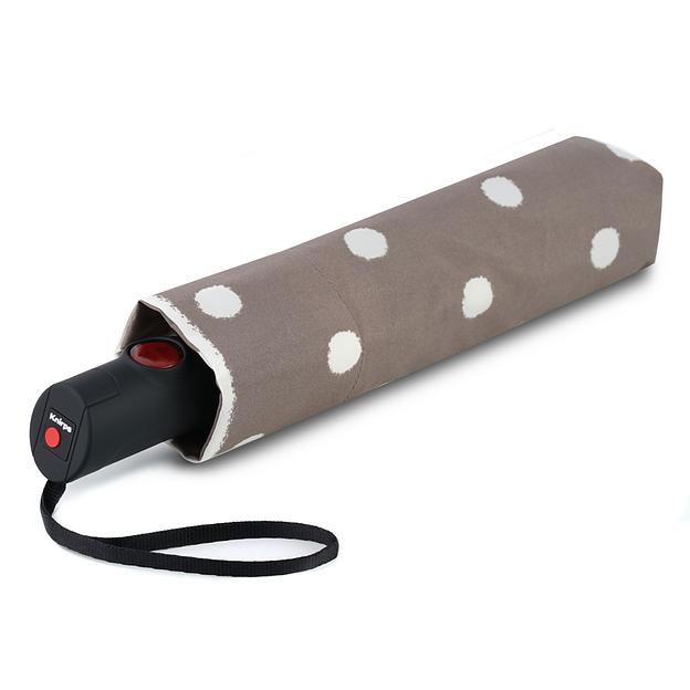 Зонт Knirps автомат C.205 Medium Duomatic DOT ART TAUPE 95 8205 4902 фото 2