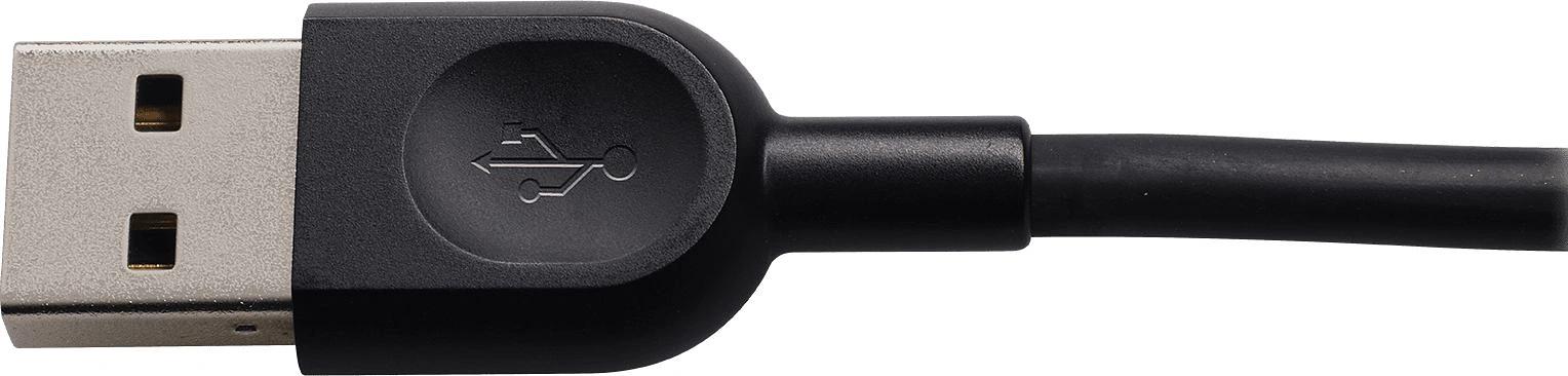 Наушники с микрофоном Logitech H540 черный 1.8м накладные USB оголовье (981-000481) фото 5