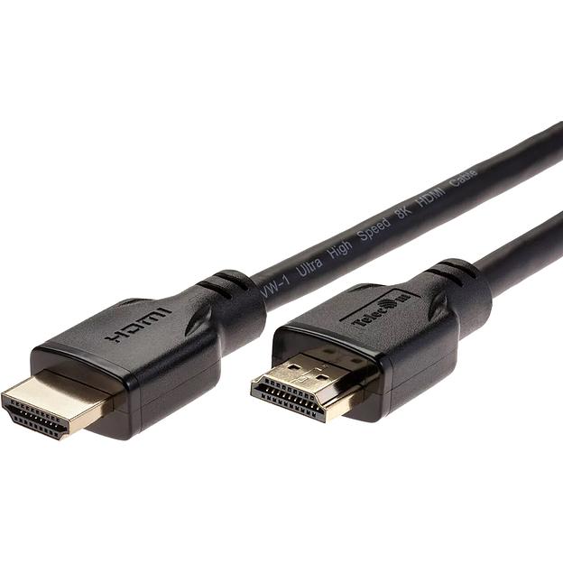 Кабель HDMI 19M/M,ver. 2.1, 8K@60 Hz 2m Telecom VCOM Кабель Telecom HDMI (m)/HDMI (m) - 2 м (TCG255-2M) фото 1
