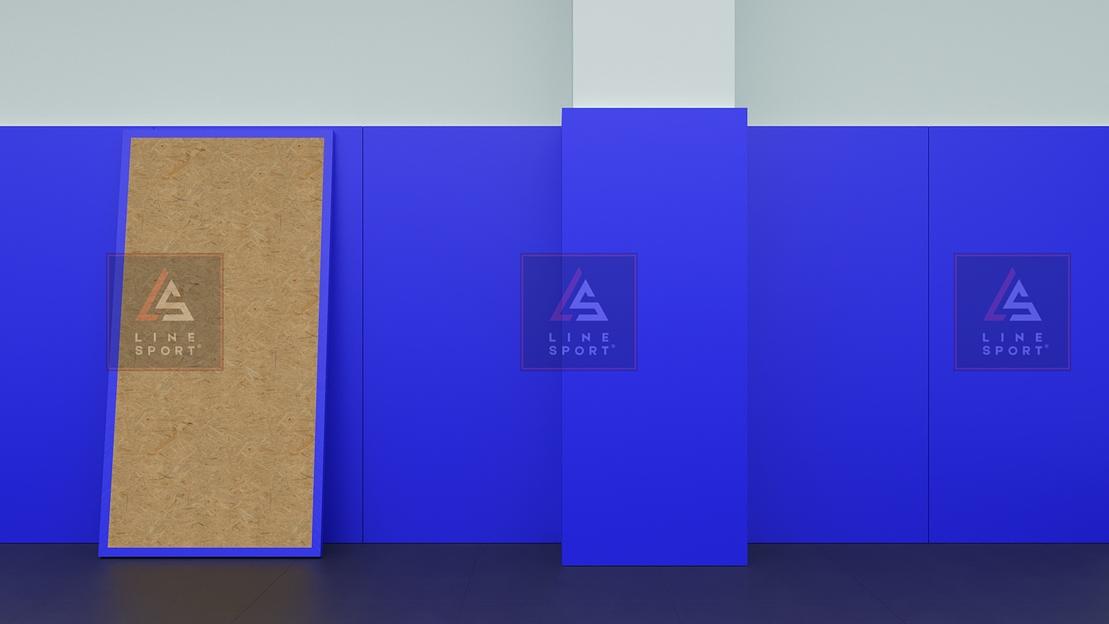 Стеновой протектор на ДВП Line Sport 50 мм ОПТ фото 1