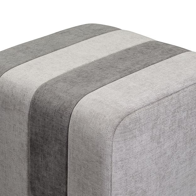 Пуф Idar, шенилл, серый фото 7