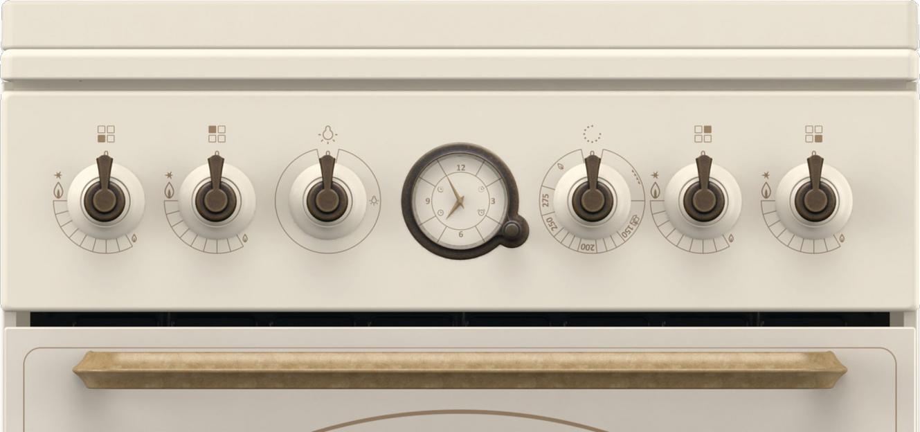 Плита Газовая Gorenje GGI5BCLI бежевый фото 9