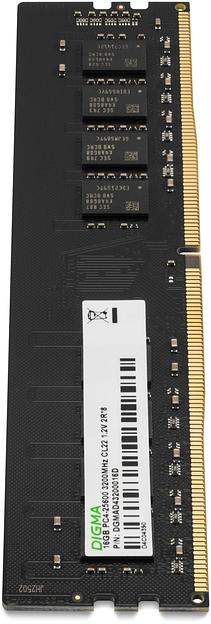 Память DDR4 16GB 3200MHz Digma DGMAD43200016D OEM PC4-25600 CL22 DIMM 288-pin 1.2В dual rank OEM фото 4