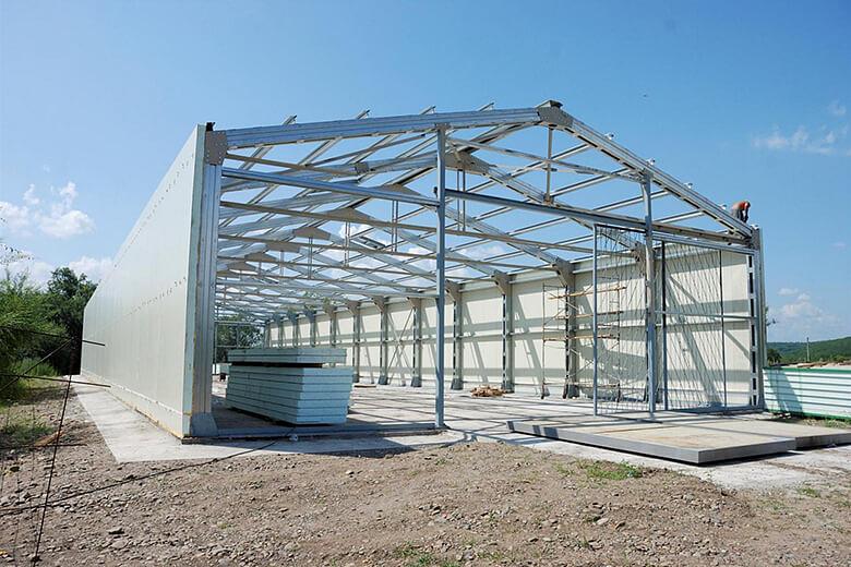 Проектирование, изготовление и монтаж каркасного ангара (ЛСТК) фото 2