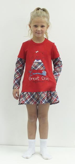 Платье для девочки 397п/278 ОПТ фото 1