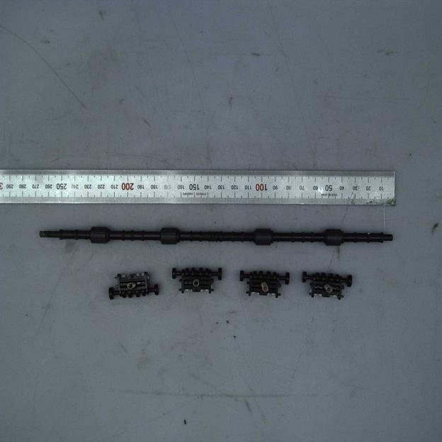 Вал выхода из печи в сборе Samsung ML-2160/2165/SCX-3400/3405/SL-M2022/2070 (JC91-01070A) фото 1