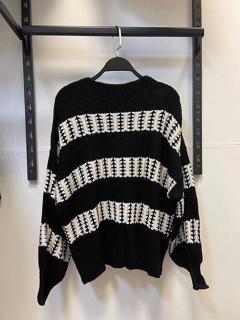 Женский джемпер с декоративной нитью опт фото 1