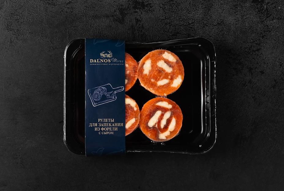 Полуфабрикаты Dalnos Mores «Рулеты для запекания из форели с сыром» ОПТ фото 1