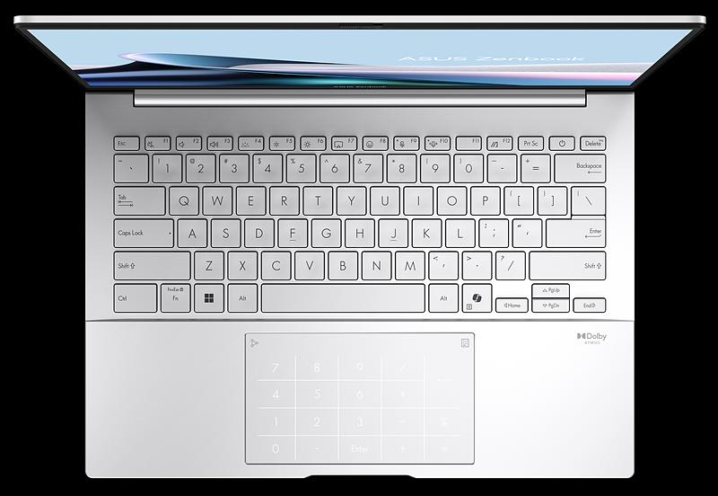 ASUS Zenbook 14 Special UX3405CA-PP682X [90NB14W2-M010D0] Foggy Silver14" {OLED Ultra 9 285H/LPDDR5X 32GB/1TB SSD/Intel Arc Graphics/Win 11 Pro RUS} фото 3