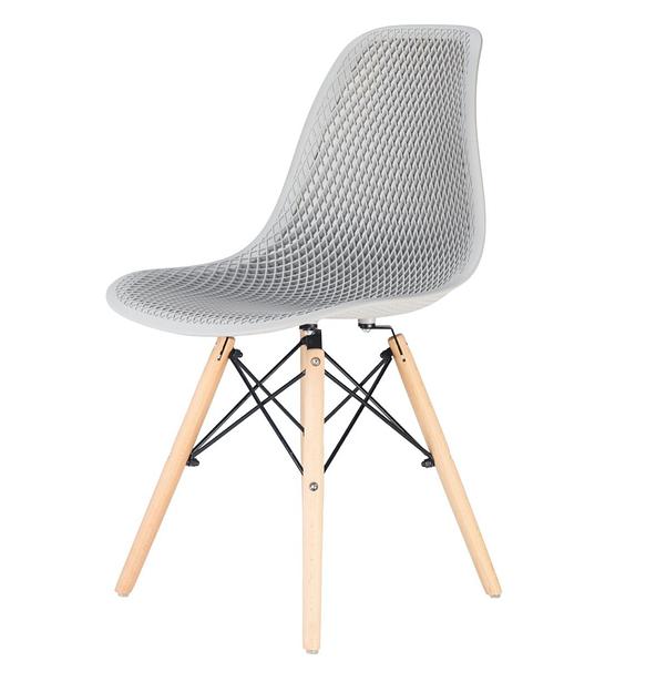 Стул Leon ажурный светло-серый 2 шт фото 2