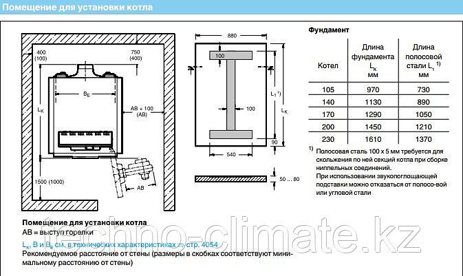 Котел чугунный Logano GE315-200  (в собр. виде, без системы управления ) 200 кВт фото 6