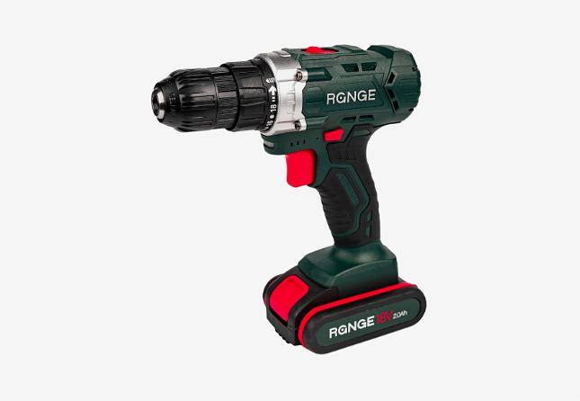 Аккумуляторная дрель шуруповёрт Range RCD18/2.0-A фото 4