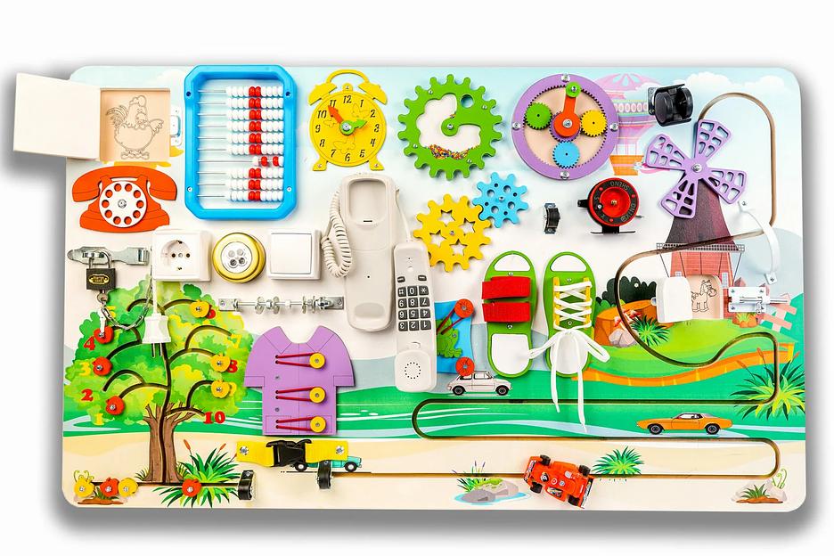 Игрушка детская бизиборт фото 2