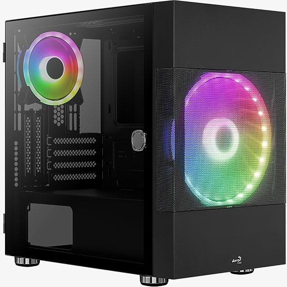 Корпус Aerocool Atomic-G-BK-v1 черный без БП ATX 1x120mm 2xUSB2.0 1xUSB3.0 audio фото 3