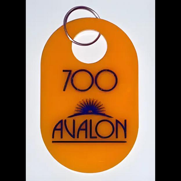 Номерок для брелка ОПТ фото 1