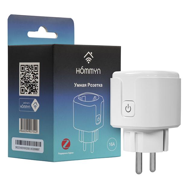 Умная розетка HOMMYN zigbee RKNZ02 фото 10