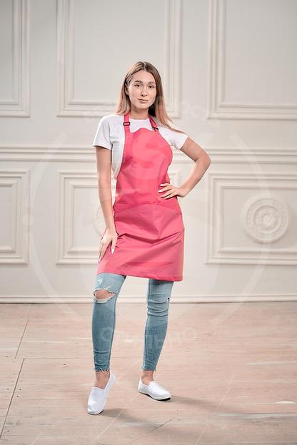 Фартук розовый FSK плащовка опт фото 1