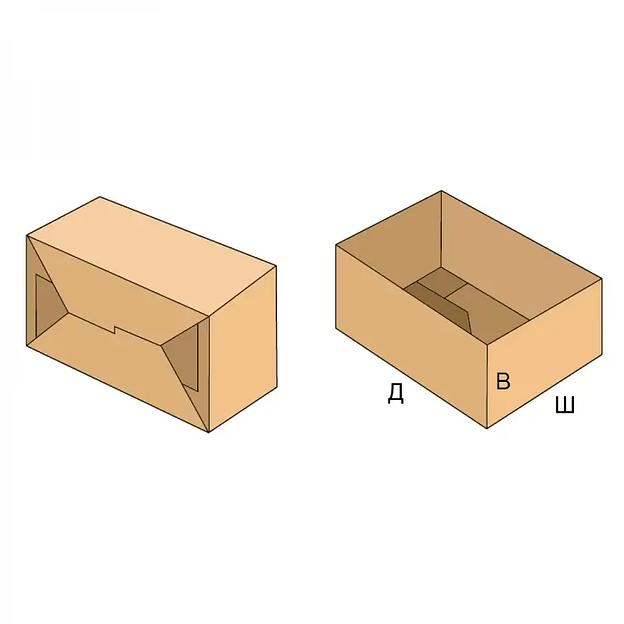 Клееные складные коробки из одной части «FEFCO 07XX» опт фото 1