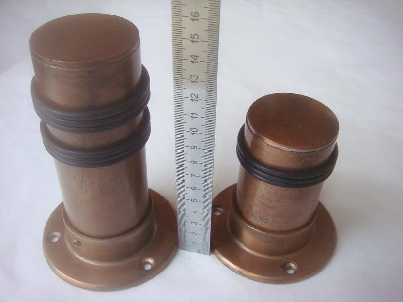 Ограничитель тяжёлых дверей бронзовый ОПТ фото 1