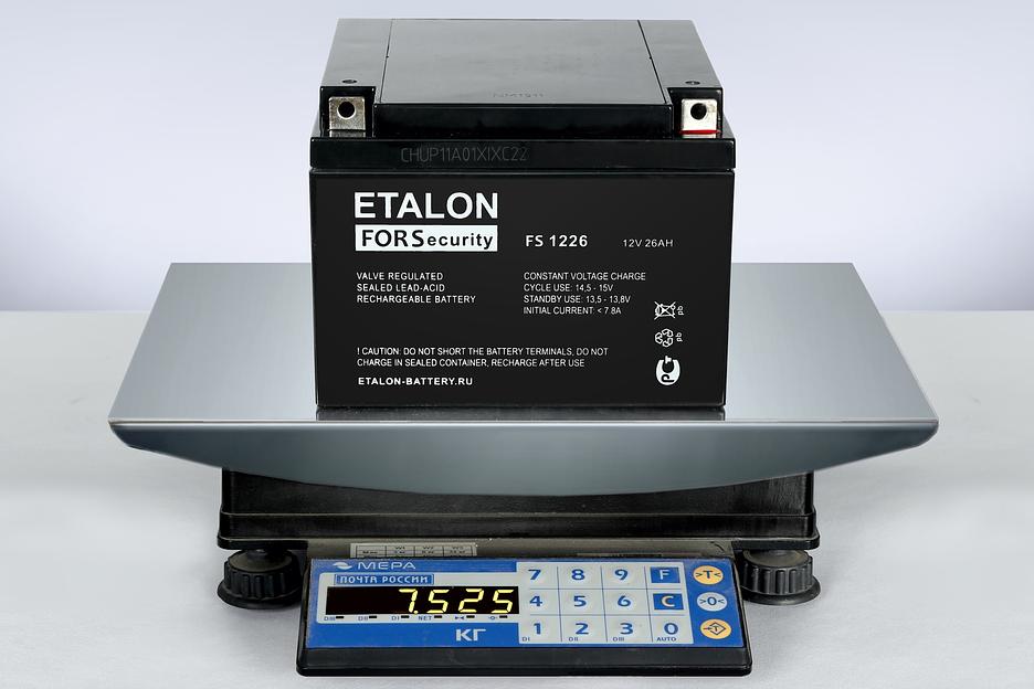 Аккумулятор FS 12В 26Ач фото 2