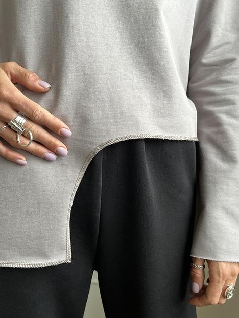 Услуги пошива лонгслива «Ассиметрия» от LIBO’ WEAR фото 5