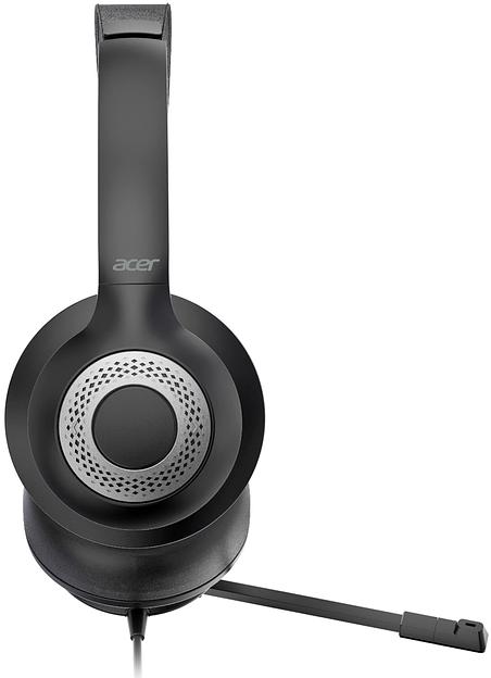 Наушники с микрофоном Acer OHW309 черный 1.6м накладные USB оголовье (ZL.HDSEE.004) фото 4
