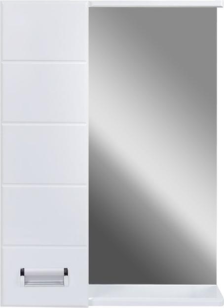 Зеркало-шкаф Вега 50 DORATIZ 2711.111, белый с подсветкой фото 1