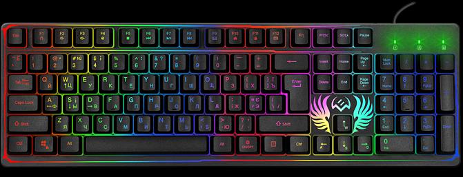 Игровая клавиатура SVEN KB-G8000 (105кл.. 20 Fn функций. подсветка) Sven SV-019907 фото 1